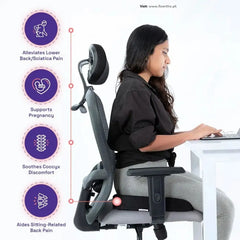 U-Shaped Cushion Support for Pain Relief & Comfort