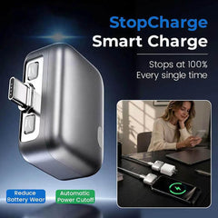 Auto Stop Charging Adapter Type-C