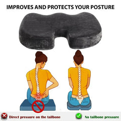 U-Shaped Cushion Support for Pain Relief & Comfort
