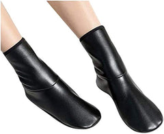 Winter Warm Pure Leather Socks Thermal Non-Slip Indoor Soft Floor Socks